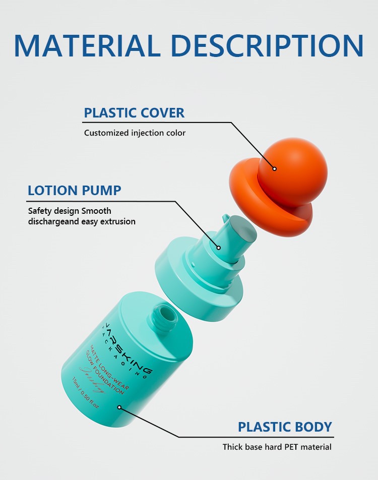 plastic lotion bottles with pump