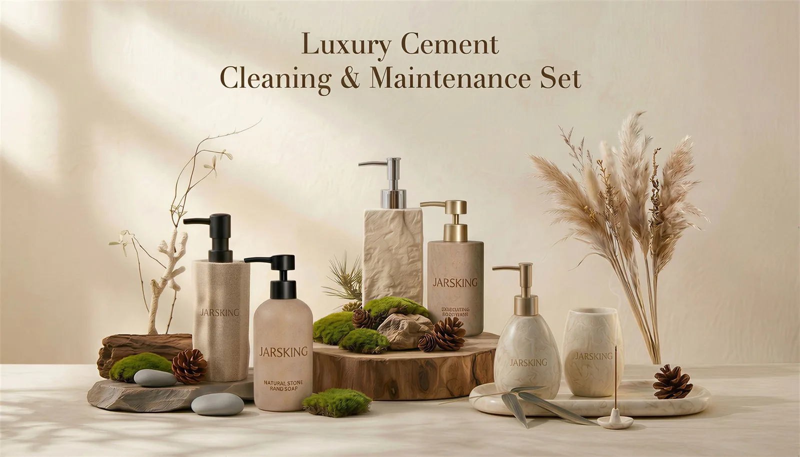 refillable shampoo and conditioner bottles
