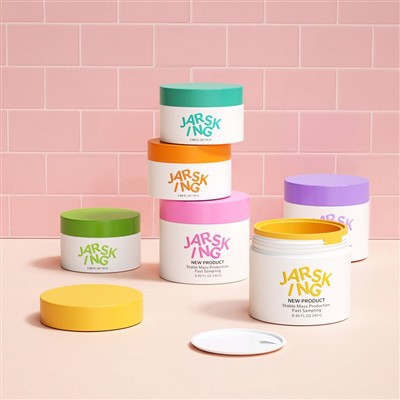 PP Plastic Refillable Cosmetic Jar Custom Logo Skincare Packaging Jar 100ml 240ml high quality