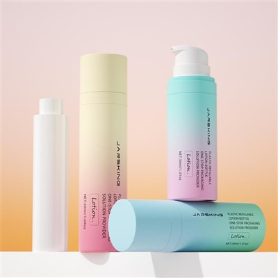 30ml 50ml Airless Lotion Pump Container Pet Pump Bottle Moisturiser