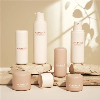 Airless Bottles Cosmetic Packaging 30g 50g Skincare Jar