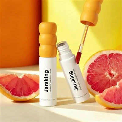 2.5ml Mini Lip Gloss Container Plastic Lip Gloss Tube With Brush Refillable Packaging suppliers