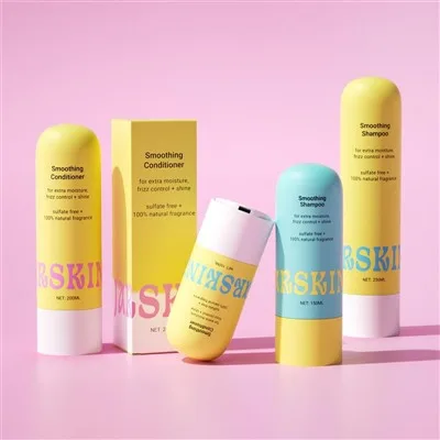 100ml 150ml HDPE Shampoo And Conditioner Bottles Squeeze Hand Cream Bottle Custom