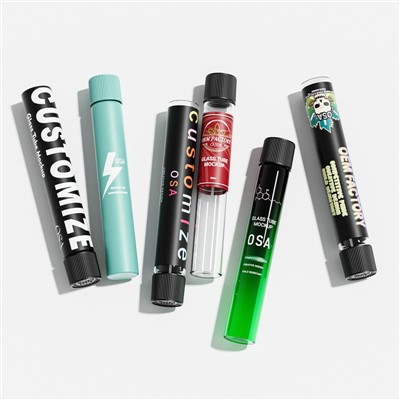 125mm Cigarette Bottle With Glass Child Proof Lid