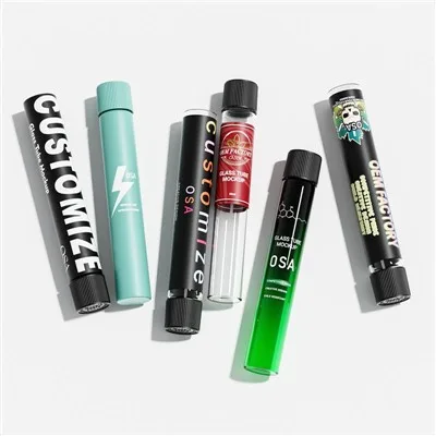 125mm Cigarette Bottle With Glass Child Proof Lid
