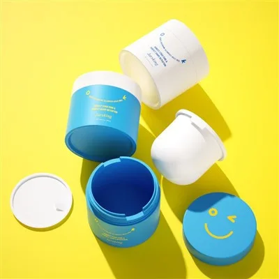 PP Plastic Refillable Cosmetic Jar Custom Logo Skincare Packaging Jar 100ml 240ml suppliers