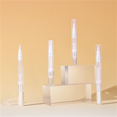 Finger-rim Oil Bottle 20 Ml Applicator Pen With Soft Brush Precision Oiler Twist-up Pen Topical