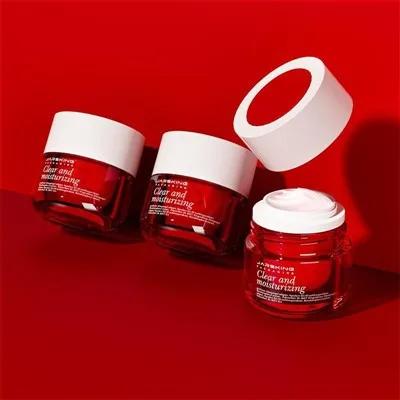 50g Refillable Cosmetic Jars Manufacturer Glass Cream Jars