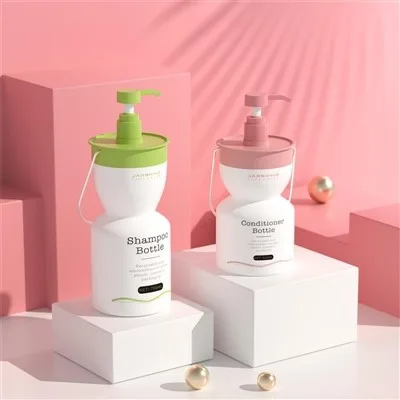 500ml 750ml Refillable Shampoo Bottles Conditioner Body Wash Bottles