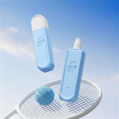 200ml Refillable PETG Cosmetic Bottle With Spray Lotion Pump Eco Custom Branding factory