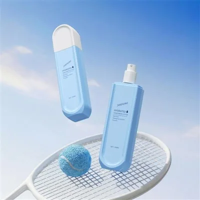 200ml Refillable PETG Cosmetic Bottle With Spray Lotion Pump Eco Custom Branding factory