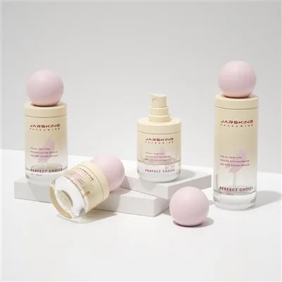 20ml 30ml Foundation Pump Bottle Glass Empty Glass Lotion Bottles