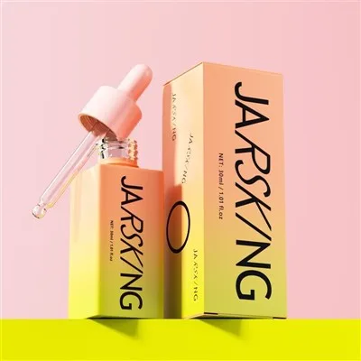 Square 20ml 30ml Glass Dropper Bottle Hair Essential Oil Foundation Pipette Bottle high quality