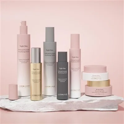 Cosmetics Sustainable Packaging 80ml 100ml Glass Skincare Bottles