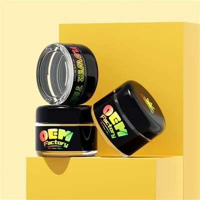 2oz 4oz Glass Child Resustant Jar With Childproof Lid