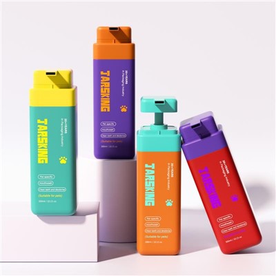 300ml 500ml 700ml Plastic Reusable Shampoo And Conditioner Bottles HDPE Supplier factory