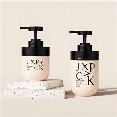300ml 500ml Body Lotion Bottle With Pump