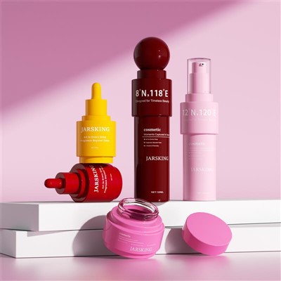 30ml 100ml 50g Glass Cosmetic Bottle Packaging Essential Oil Cream Lotion Bottle