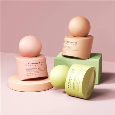 30ml Glass Bottle Lotion Pump Small Foundation Bottle