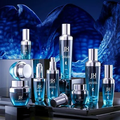 30ml Glass Cosmetic Bottles And Jars Luxury For Skincare Cream Beauty Cosmetics Packaging