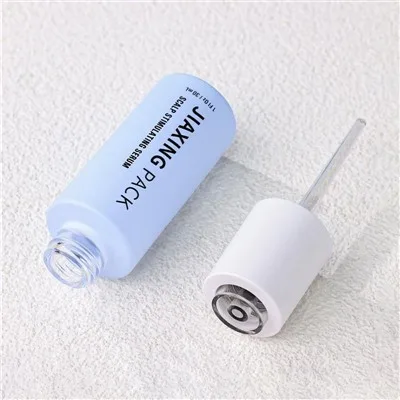 30ml Cylinder Hair Oil Dropper Bottle