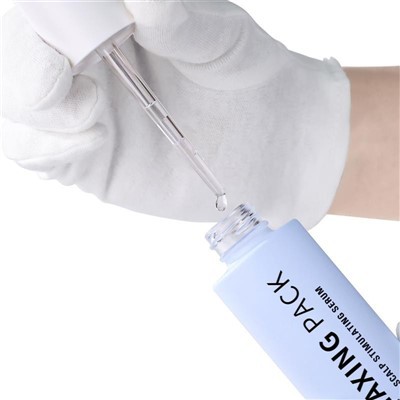 30ml Cylinder Hair Oil Dropper Bottle