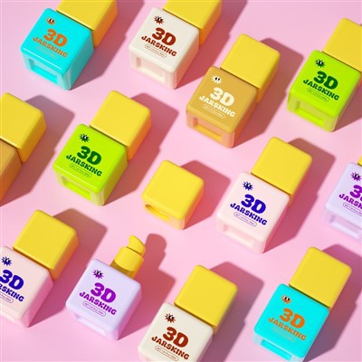 30ml Moisturizer Pump Bottle Square Glass Small Lotion Pump Bottle Container factory