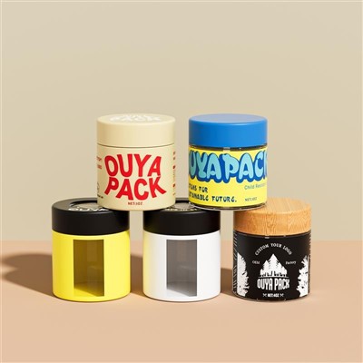 1oz 2oz Glass Child Proof Weed Jars