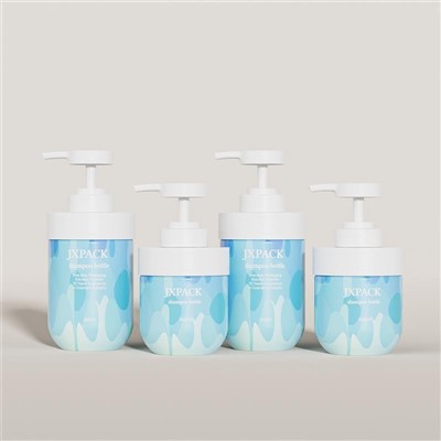 300ml 500ml Body Lotion Bottle With Pump