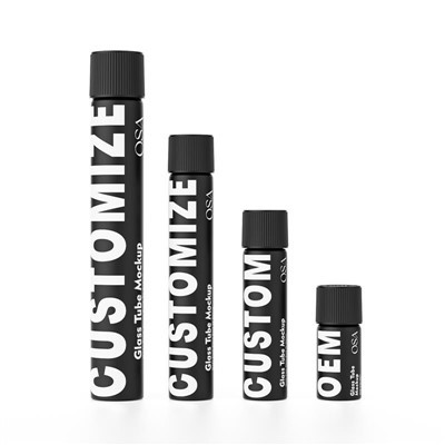 125mm Cigarette Bottle With Glass Child Proof Lid