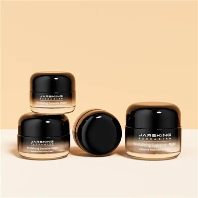 50g 80g Glass Cream Jars Cosmetics Sample Pots 15g