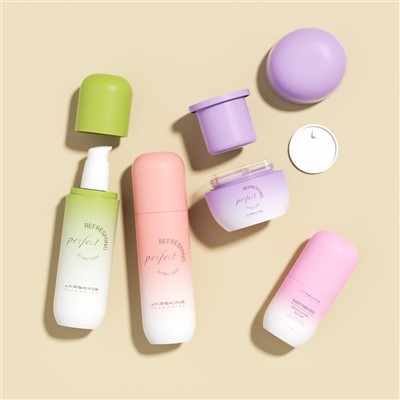50g Replaceable Glass Skincare Packaging Face Cream Bottle