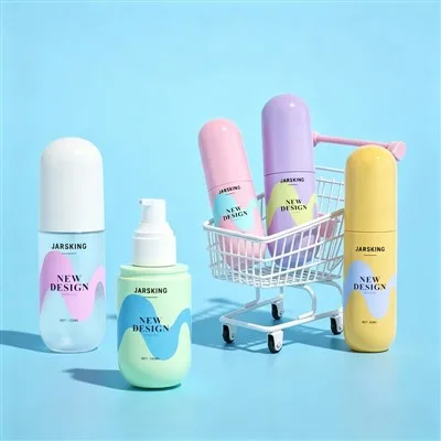 40ml 80ml 100ml Refillable PET Lotion Pump Bottle 120ml Capsule Skincare Spray Bottle best