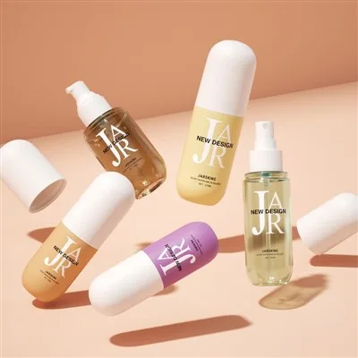 40ml 80ml 100ml Refillable PET Lotion Pump Bottle 120ml Capsule Skincare Spray Bottle price