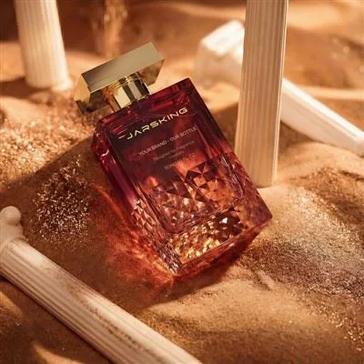 50ml Glass Perfume Box Packaging Square Empty Fragrance Spray Bottle suppliers