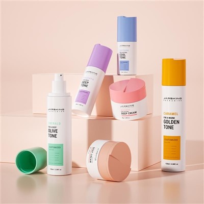 Luxury Cosmetic Containers 30ml 50ml Custom Skincare Bottles