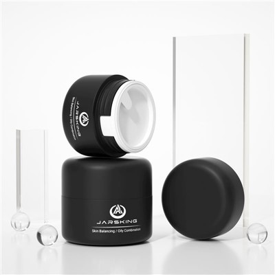 30g 50g Plastic Airless Jars Cosmetic Jars With Lids