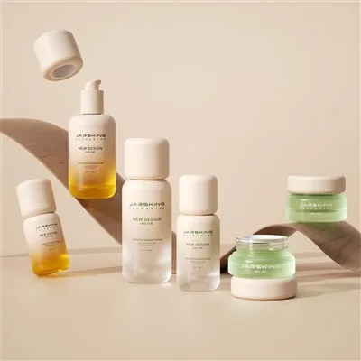 Empty Skincare Bottles 50ml 100ml Cosmetic Glass Packaging