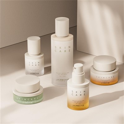 Glass Cosmetic Containers 30ml 30g 50g Glass Jars For Cosmetics