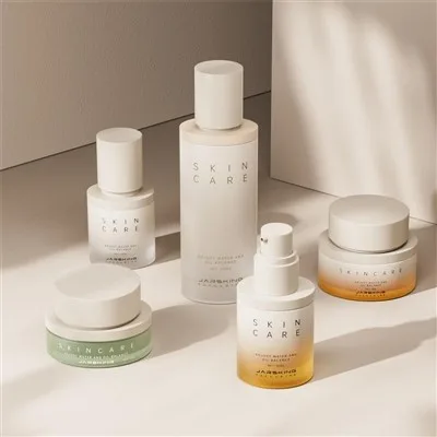 Glass Cosmetic Containers 30ml 30g 50g Glass Jars For Cosmetics
