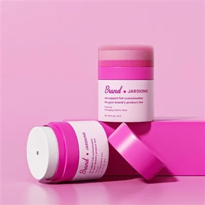 30g 50g Airless Cosmetic Jars Glass Refillable Beauty Cream Jar For Essential Oil Lotion suppliers