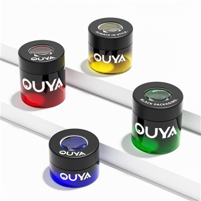 1oz 2oz Glass Child Proof Weed Jars