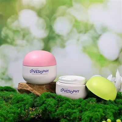 Recycled Plastic Cosmetic Packaging 50ml 100ml Custom Face Cream Jar 50g 100g price