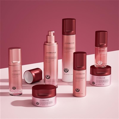 Glass Cosmetic Bottle Set 30ml 100ml Luxury Skin Care Packaging