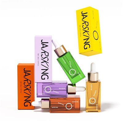 Square 20ml 30ml Glass Dropper Bottle Hair Essential Oil Foundation Pipette Bottle factory