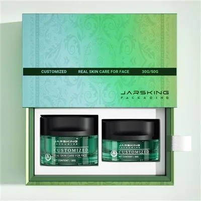 Glass Cosmetic Bottle Set 30ml 100ml Luxury Skin Care Packaging