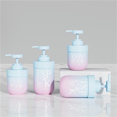 300ml 500ml Body Lotion Bottle With Pump