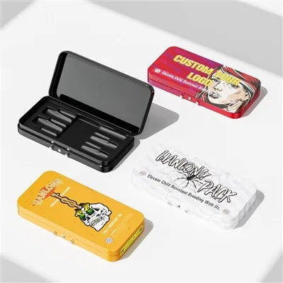 7g Child Resistant Iron Box Cigar Storage Preroll