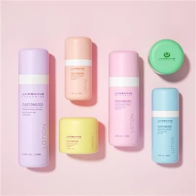 Airless Bottles Cosmetic Packaging 30g 50g Skincare Jar