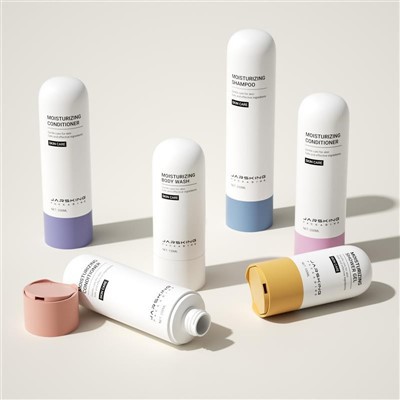 100ml 150ml HDPE Shampoo And Conditioner Bottles Squeeze Hand Cream Bottle Custom suppliers
